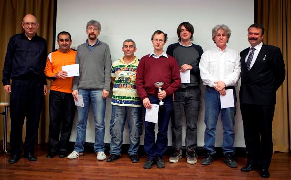 Seks beste gruppe A 2011
