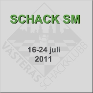 Välkommen till Schack-SM 2011 i Västerås!