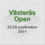 Välkommen till Västerås Open 2011