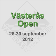 Välkommen till Västerås Open samt Lilla Västerås Open 28-30 september 2012!