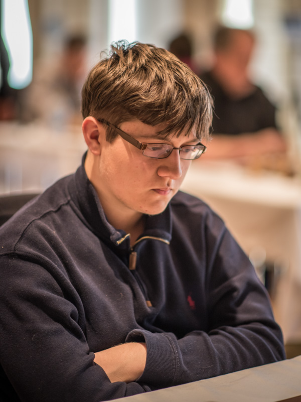 GM Sam Sevian (Foto: Lars OA Hedlund)
