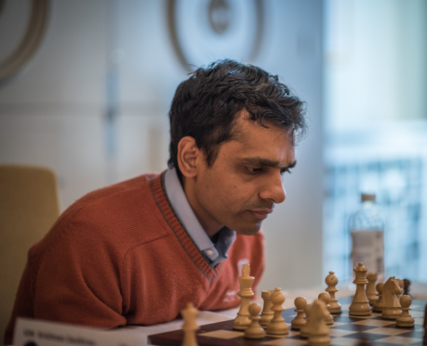 GM Krishnan Sasikirian (Foto: Lars OA Hedlund)
