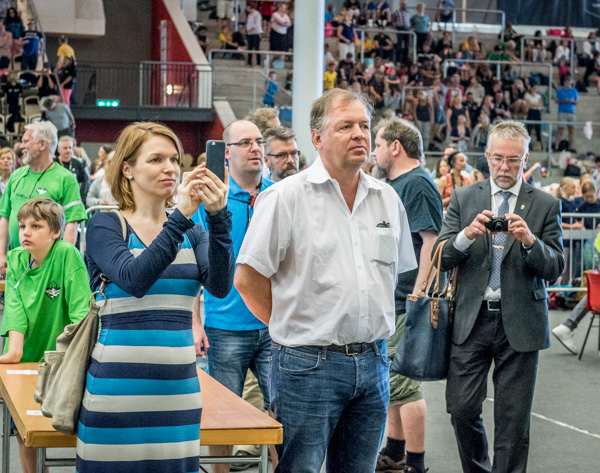 Geir Nesheim från Norges Sjakkforbund (Foto: Lars OA Hedlund)