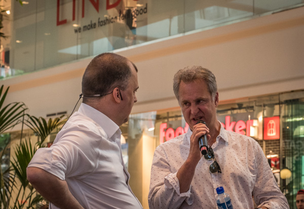 Carl Fredrik Johansson och Robert Unt (Foto: Lars OA Hedlund) 