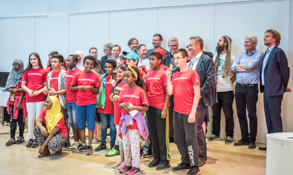 De som var med. (Foto: Lars OA Hedlund) 