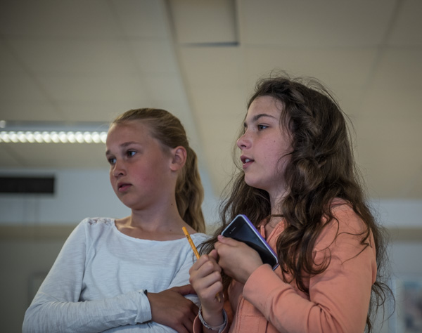 Isa och Gabriella (Foto: Lars OA Hedlund)