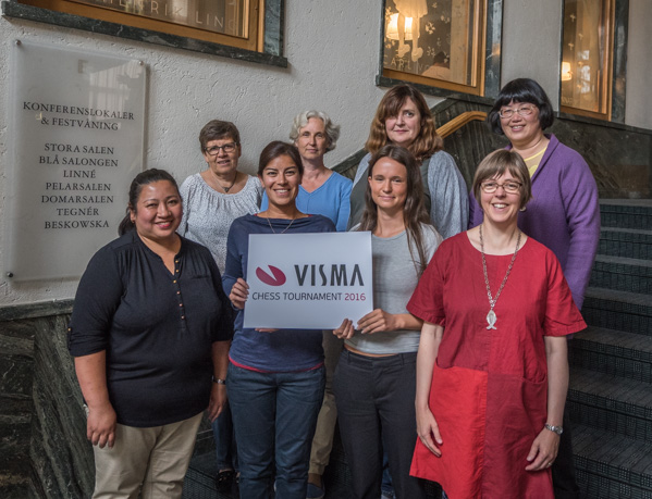 Dam-SM i snabbschack 2016 (Foto: Lars OA Hedlund)