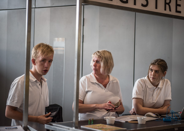 "Inför tävlingsstart" (Foto: Lars OA Hedlund)