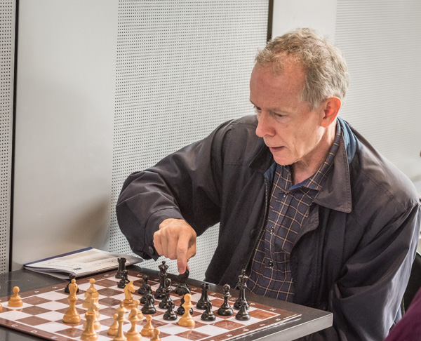 Gunnar Hedin spelar i Mästarklassen. (Foto: Lars OA Hedlund)