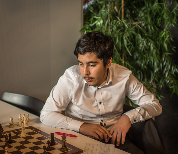 Aria Ben Saeid spelar i Minior-SM. (Lars OA Hedlund)