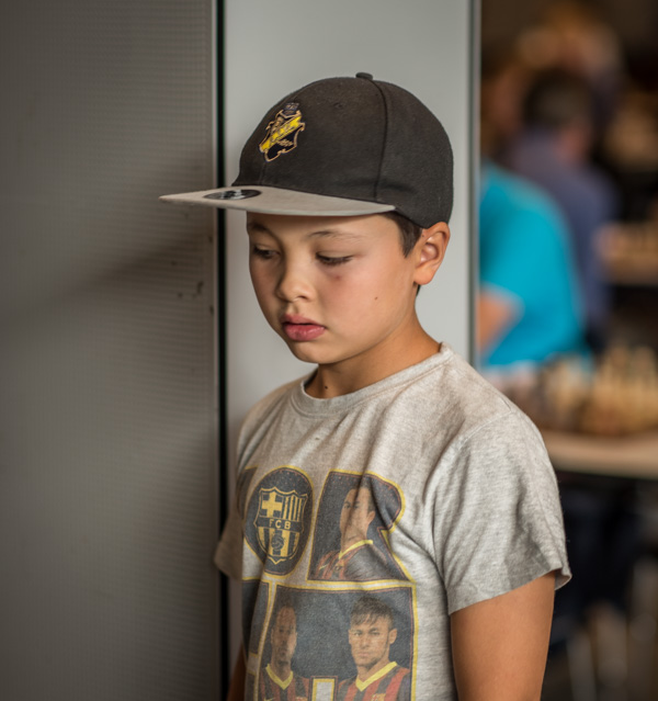 Edvin Trost deltar i Kadett-SM. (Lars OA Hedlund)