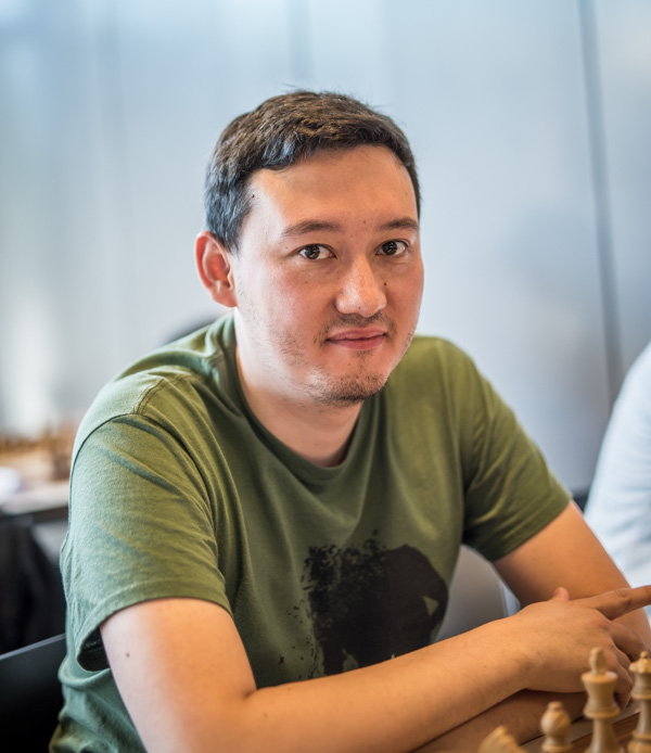 IM Rauan Sagit vann Mästarelit och är kvalificerad att spela i Sverigemästarklassen i Stockholm 2017. (Foto: Lars OA Hedlund)