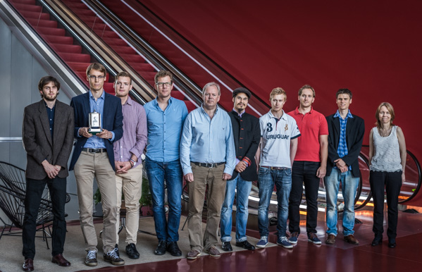 "Sverigemästarklassen sponsrad av Erik Penser." (Foto: Lars OA Hedlund)