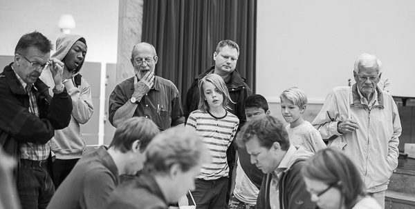 "Spännande" (Foto: Lars OA Hedlund)