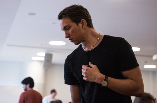 FM Theodor Kenneskog, SK Rockaden, spelade mycket finurligt och originellt med båda sina torn mot Stefan Schneider, Limhamns SK. (Lars OA Hedlund)