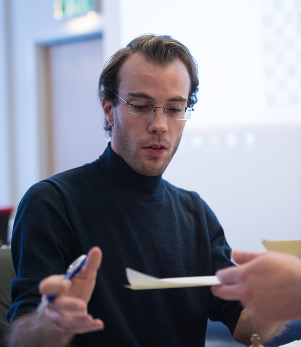 GM Georg Meier blev tvåa efter särskiljningspoäng. (Foto: Lars OA Hedlund)