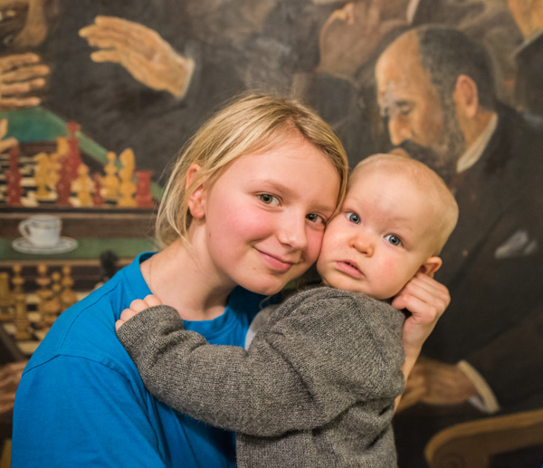 "Nästa generation schackspelare" (Foto: Lars OA Hedlund)