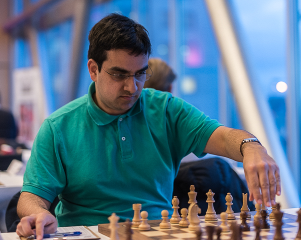 IM Justin Joseph Sarkar has 3.5 points after four rounds. (Photo: Lars OA Hedlund)