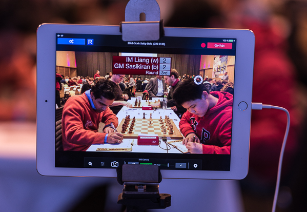 IM Liang - GM Sasikiaran (Foto: Lars OA Hedlund)