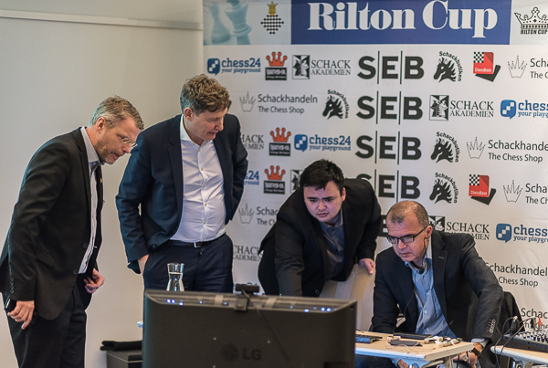 "Kommentatorsrummet" (Foto: Lars OA Hedlund)