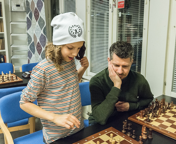 Ludwig Sandhu och Daniel Enfors (Foto: Lars OA Hedlund)