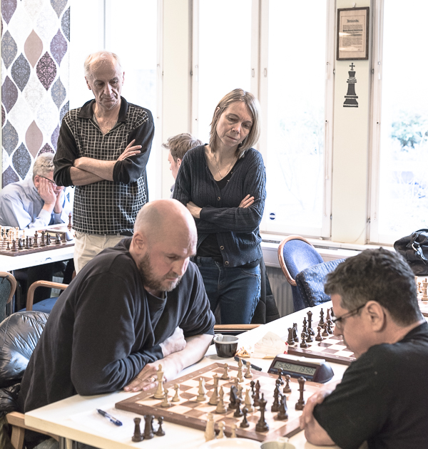 Wasa SK med bland andra GM Pia Cramling och GM Juan Bellon vann mot Upsala i Div 1 och har därmed säkrat seriesegern. (Foto: Lars OA Hedlund)
