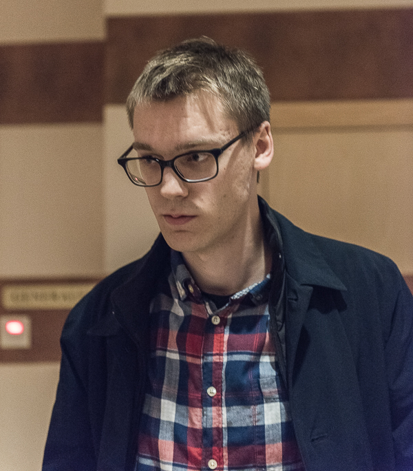 Förstahandsfavoriten GM Erik Blomqvist förlorade med minsta möjliga marginal! (Foto: Lars OA Hedlund)
