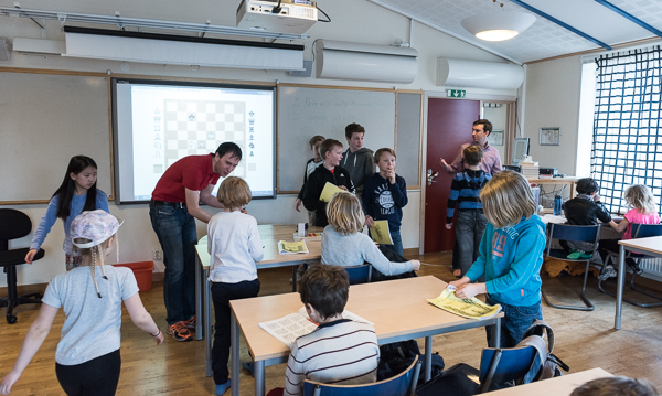 Lördagsträning i Trojanska Hästens regi (Foto: Lars OA Hedlund)