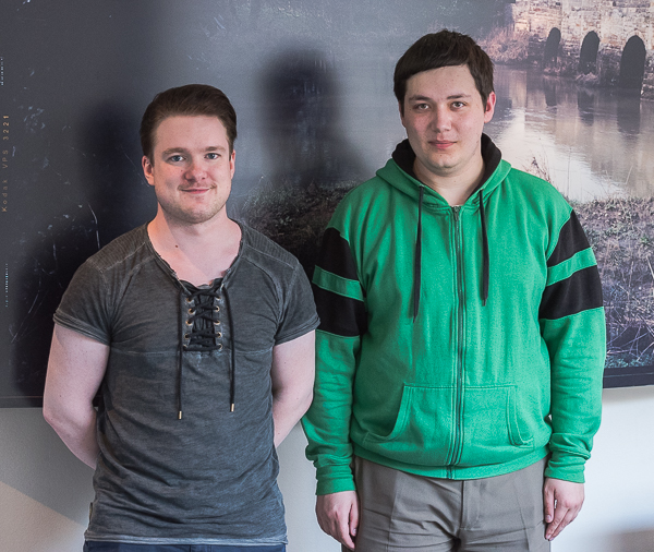 Andreas Fureby och Jacob Högström