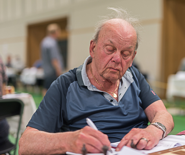Berndt Söderborg spelar +65. (Foto: Lars OA Hedlund)