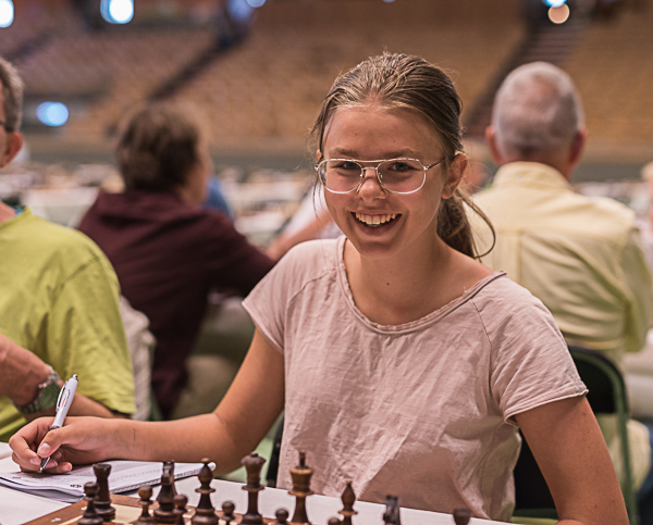 Cecilia Råvik spelar Weekendturneringen. (Foto: Lars OA Hedlund)