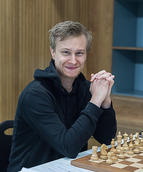 Tom Rydström spelar i Junior-SM. (Foto: Lars OA Hedlund)