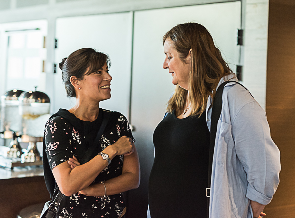 Linn Olsson och Pia Fransson (Foto: Lars OA Hedlund)