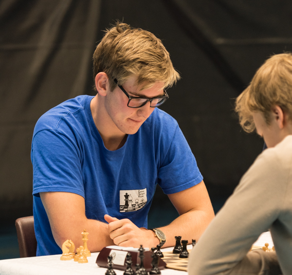 FM Martin Jogstad vann A-gruppen med 6.5 poäng. (Foto: Lars OA Hedlund)