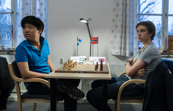 Jung Min-Seo-Tor Fredrik Kaasen (Foto: Lars OA Hedlund)