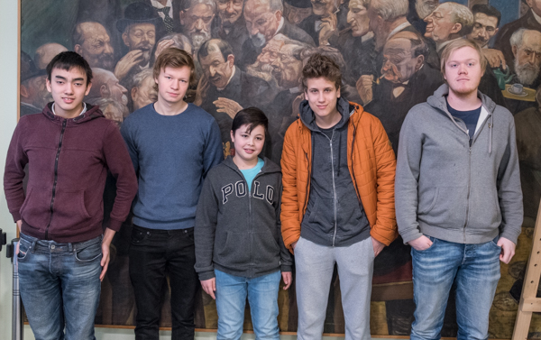 SK Rockadens vinnande lag. (Foto: Lars OA Hedlund)