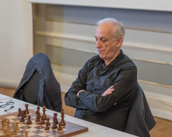 GM Juan Bellon knep tredjeplatsen. (Foto: Lars OA Hedlund)