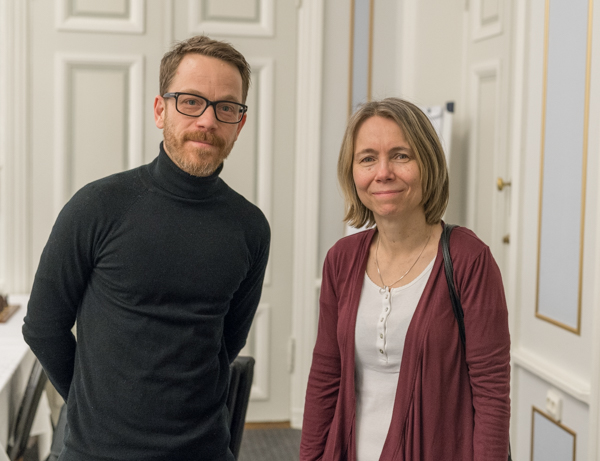 Max Nimander och Pia Cramling (Foto: Lars OA Hedlund)