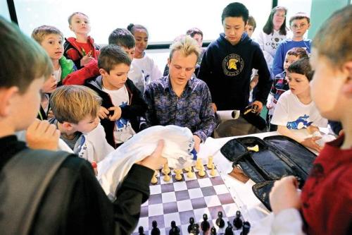 Timus på schackläger (Foto: Ingmar Falk)